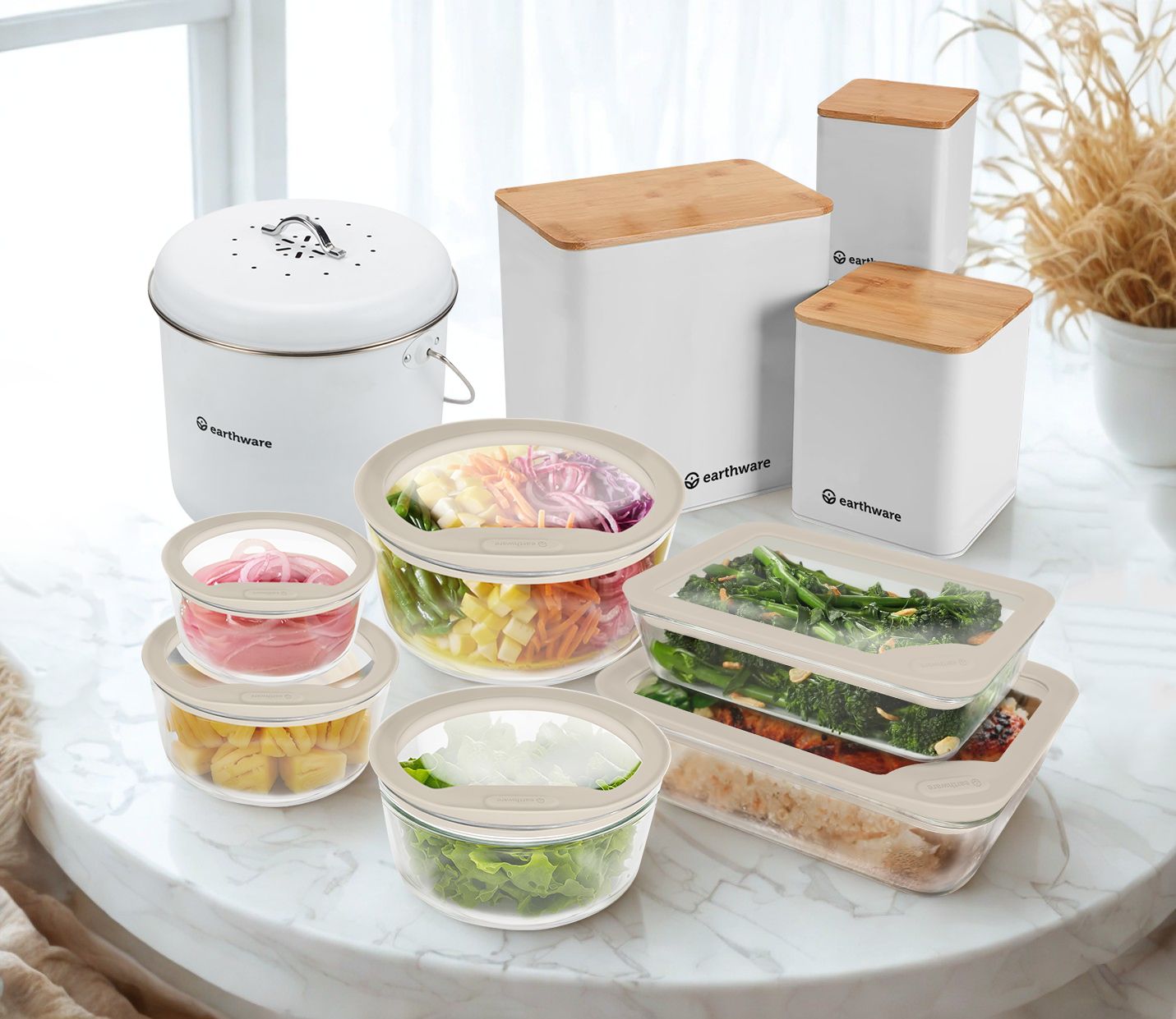 Complete Kitchen Storage Container Set