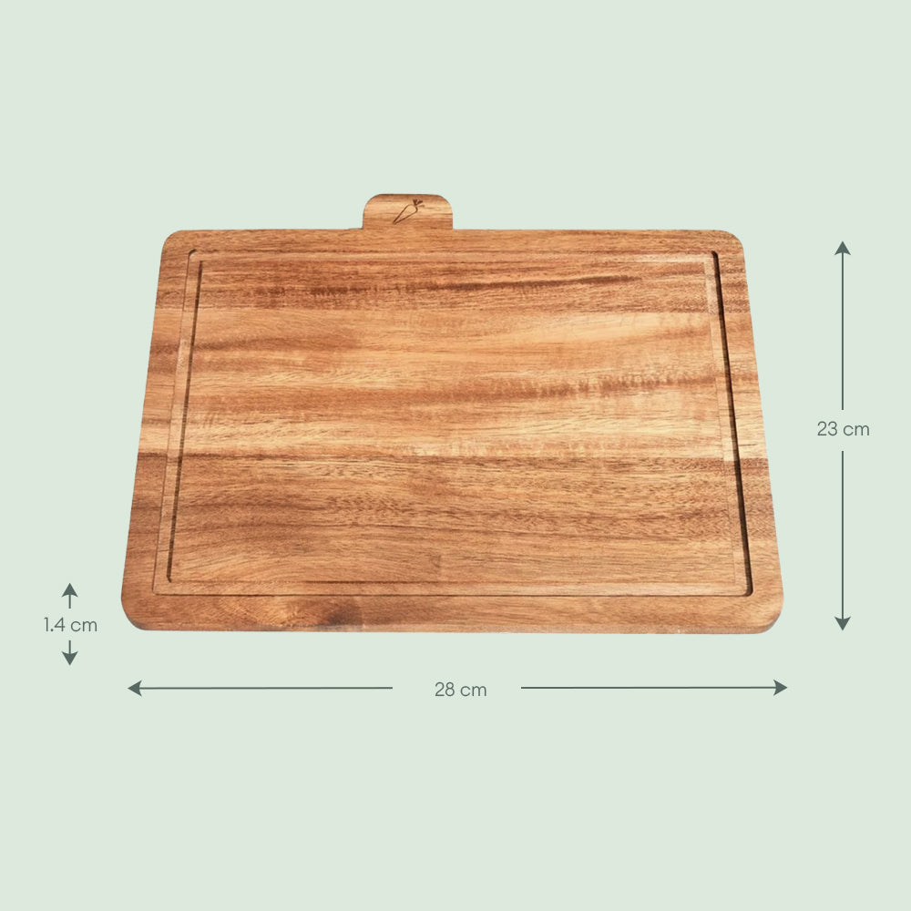 Acacia Wood Chopping Board - 5 Piece Set