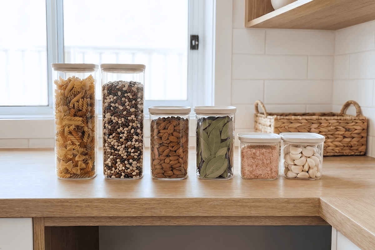 How to Organise Your Pantry with Glass Storage Containers