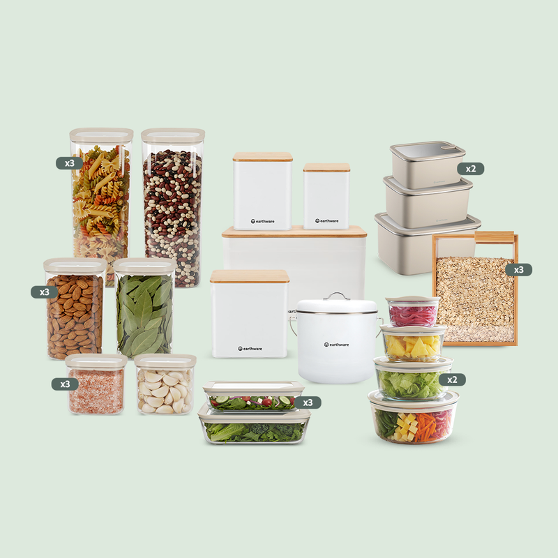 Complete Kitchen Makeover Set - 100% Plastic-Free, Non-Toxic ...