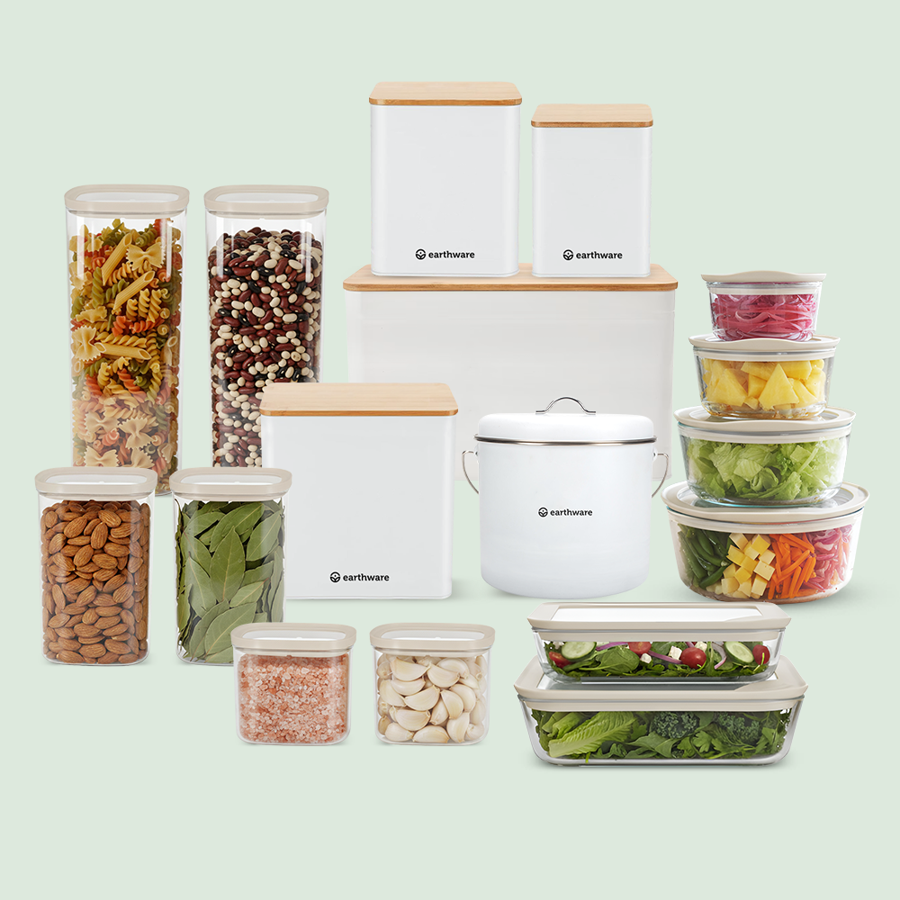 Pantry & Food Storage Starter Bundle – Plastic-Free & Organised Kitchen ...