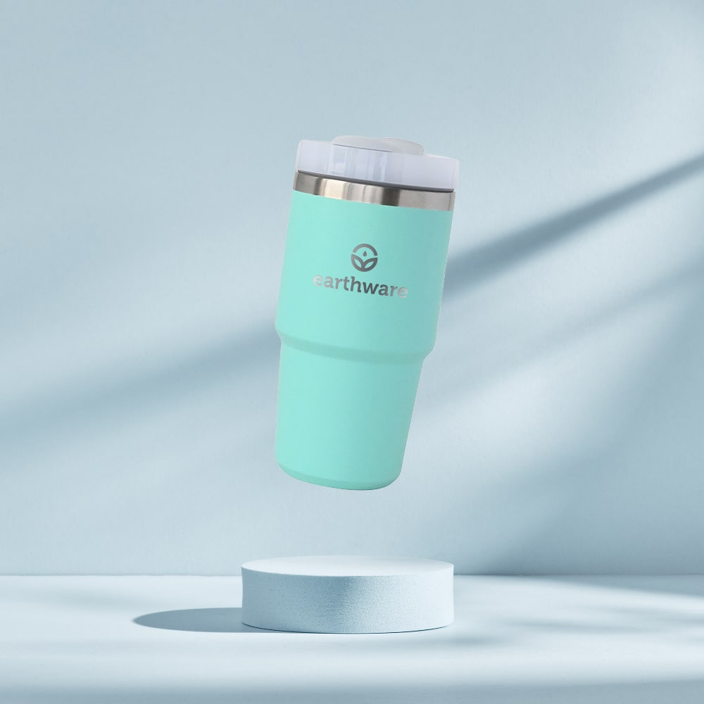 Earth Tumbler Premium Insulated Travel Cup - Mint (600ml)