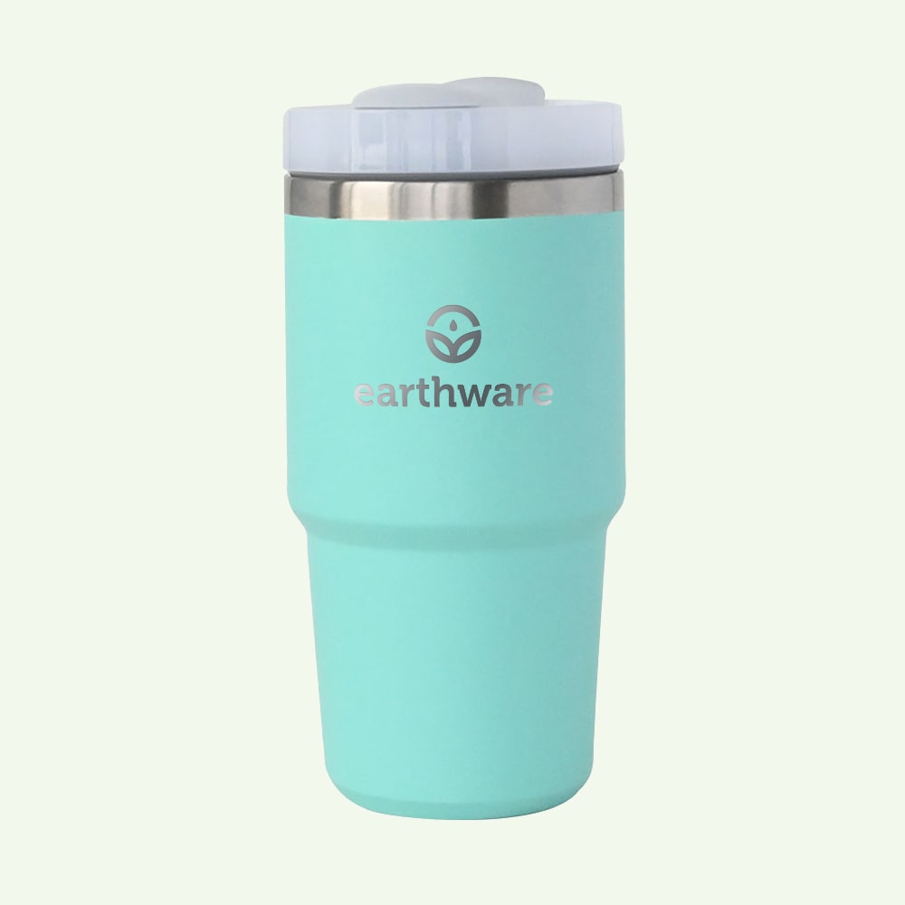 Earth Tumbler Premium Insulated Travel Cup - Mint (600ml)