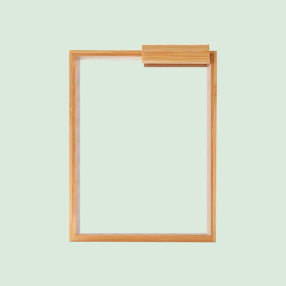Glass Bamboo Cereal & Dry Food Dispenser