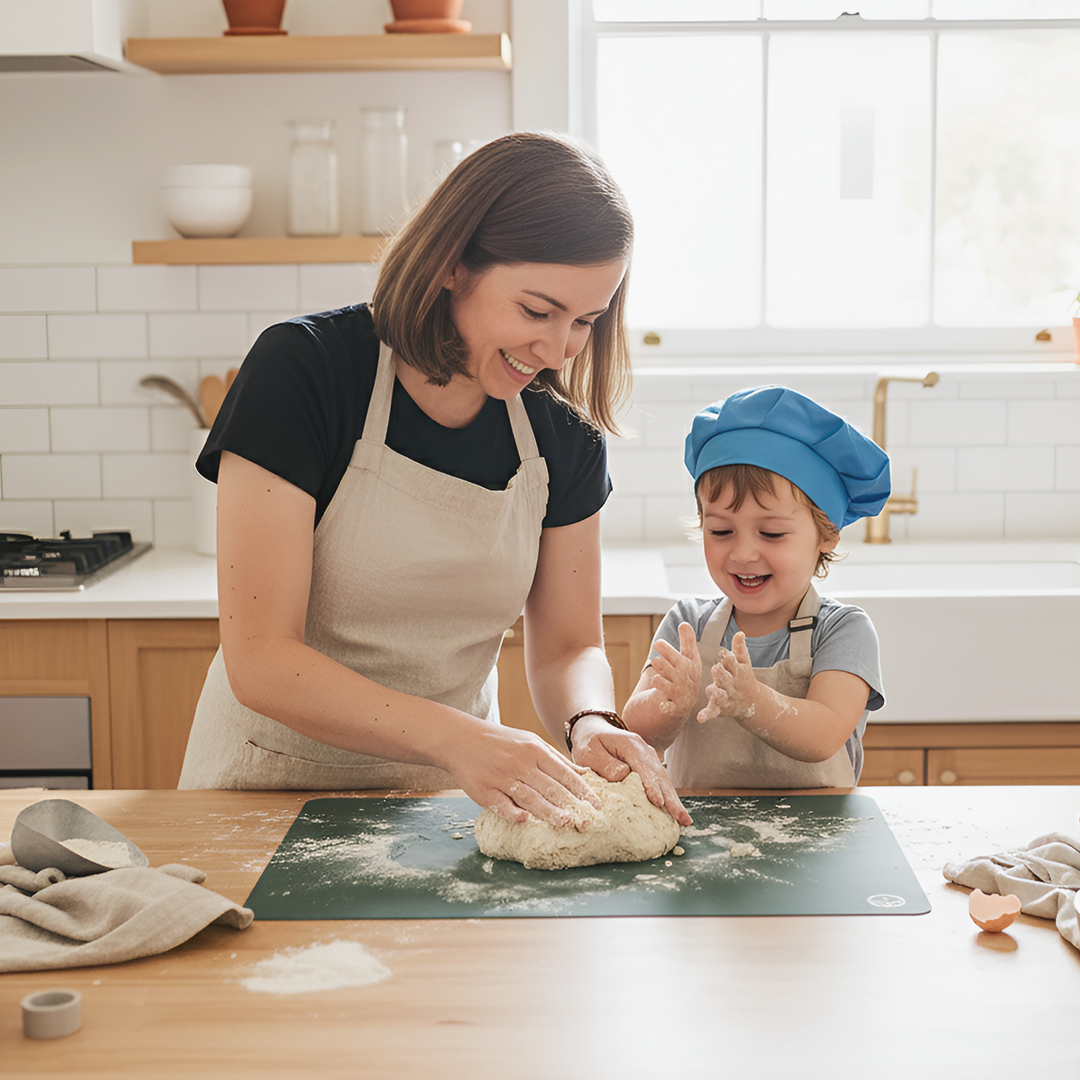 No-Tox Silicone Oven Tray & Baking Mat - 2 Pack