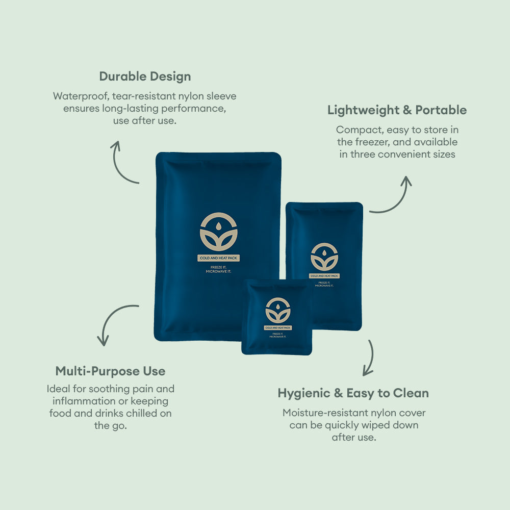 No-Tox Gel Ice Pack & Heat Pack (Medium)