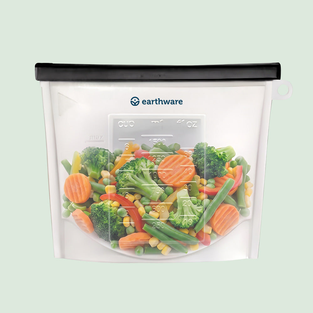 No-Tox Reusable Silicone Food Storage Bag - Large